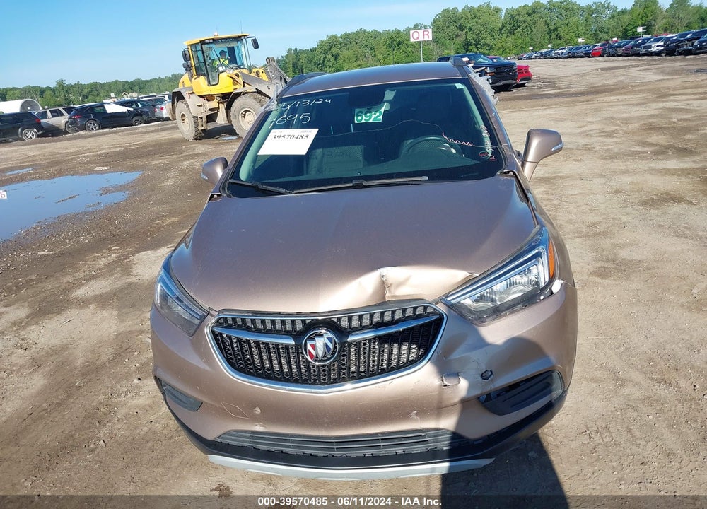 2019 BUICK ENCORE AWD PREFERRED VIN: KL4CJESB4KB734695