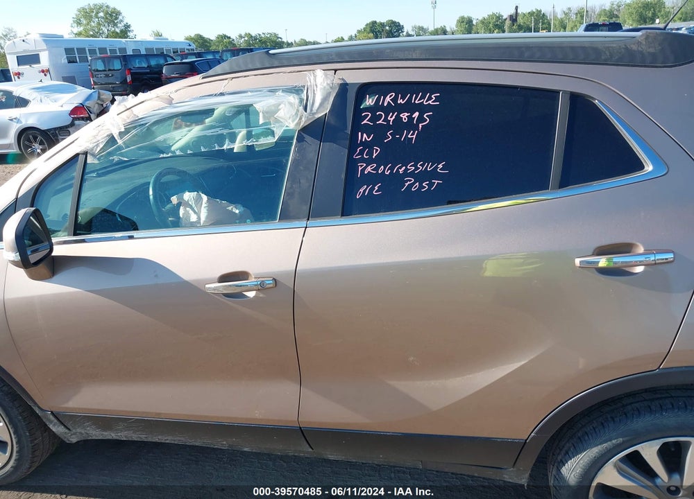 2019 BUICK ENCORE AWD PREFERRED VIN: KL4CJESB4KB734695