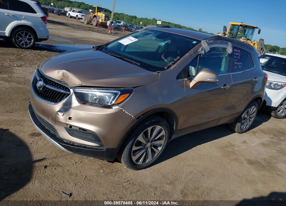 2019 BUICK ENCORE AWD PREFERRED VIN: KL4CJESB4KB734695