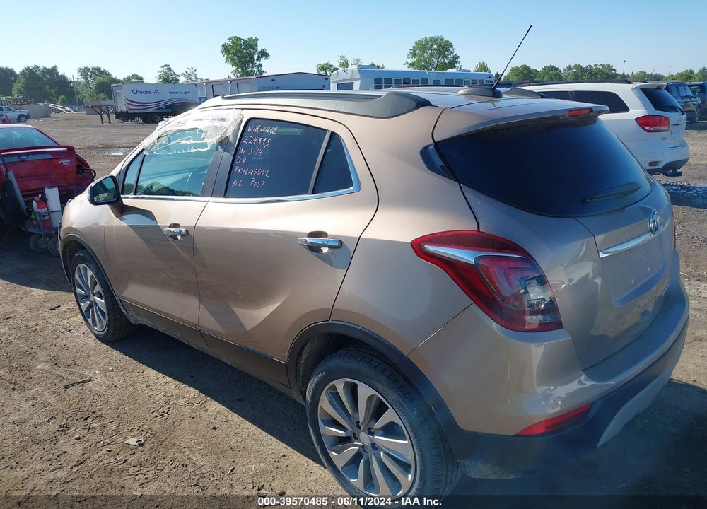 2019 BUICK ENCORE AWD PREFERRED VIN: KL4CJESB4KB734695