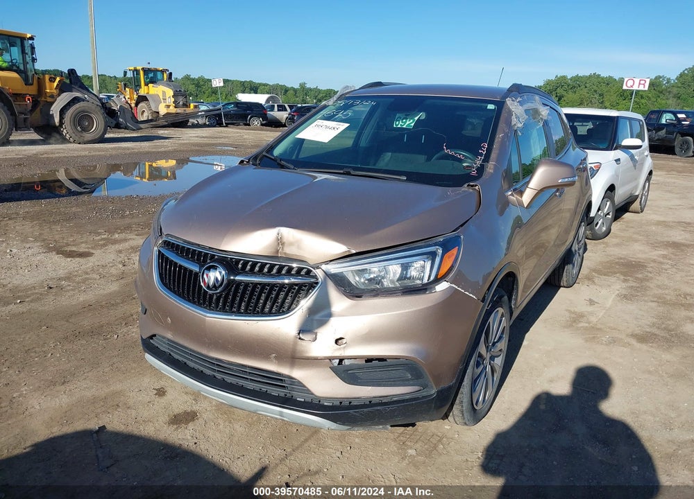 2019 BUICK ENCORE AWD PREFERRED VIN: KL4CJESB4KB734695