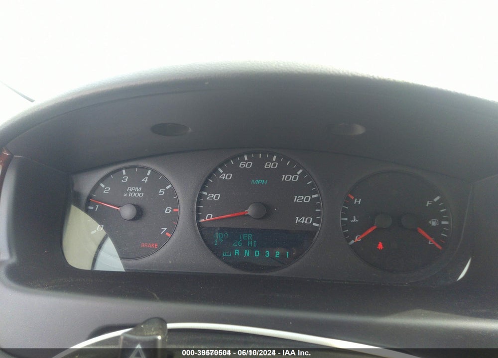 2006 CHEVROLET IMPALA LS VIN: 2G1WB58K569328707
