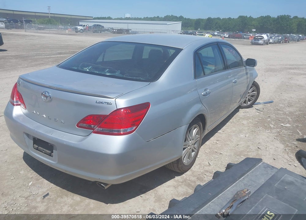 2006 TOYOTA AVALON LIMITED VIN: 4T1BK36B26U084655