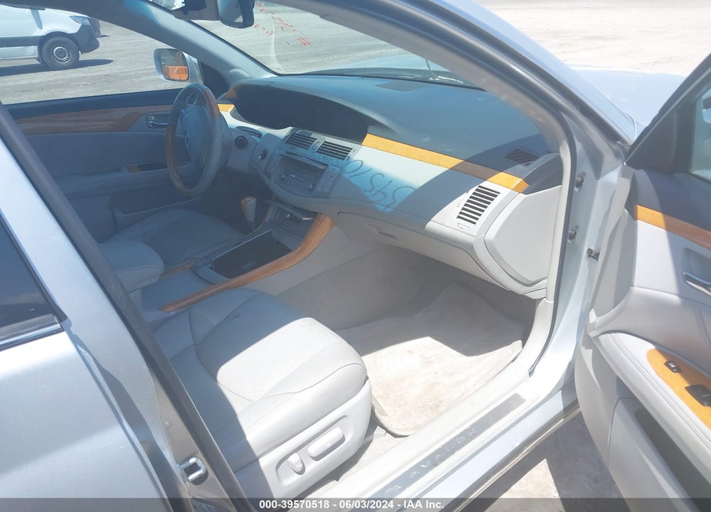 2006 TOYOTA AVALON LIMITED VIN: 4T1BK36B26U084655
