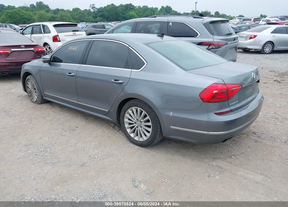 2016 VOLKSWAGEN PASSAT 1.8T SE VIN: 1VWBT7A36GC032877