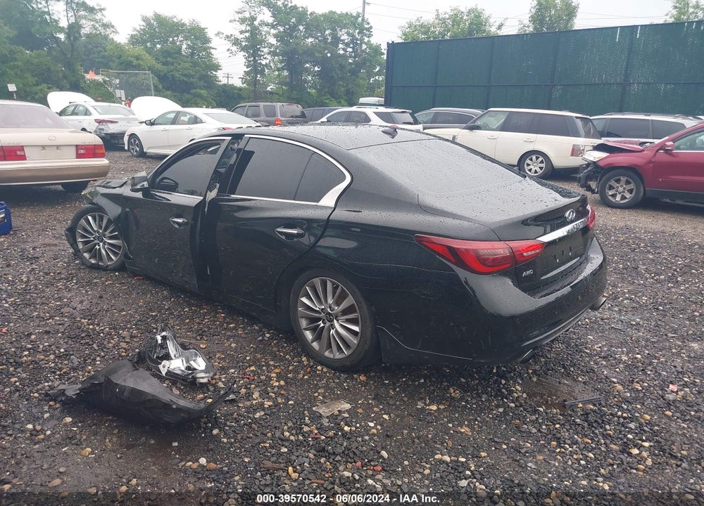 2021 INFINITI Q50 LUXE AWD VIN: JN1EV7BRXMM752656