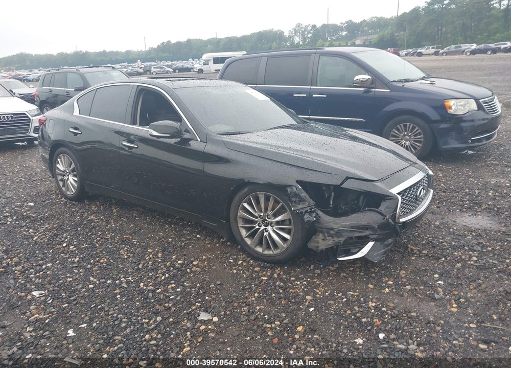 2021 INFINITI Q50 LUXE AWD VIN: JN1EV7BRXMM752656