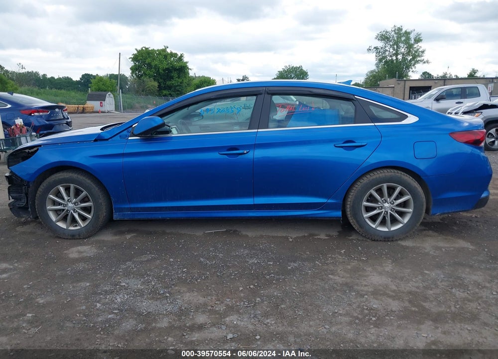 2019 HYUNDAI SONATA SE VIN: 5NPE24AF7KH744839