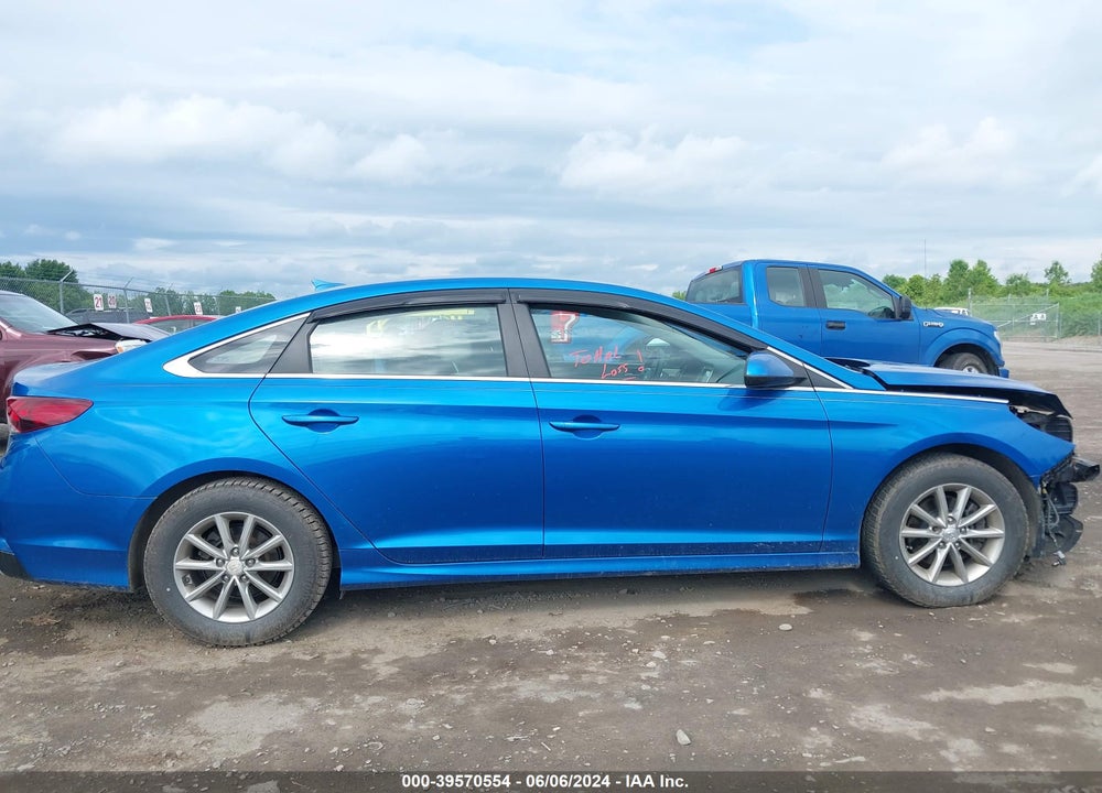 2019 HYUNDAI SONATA SE VIN: 5NPE24AF7KH744839