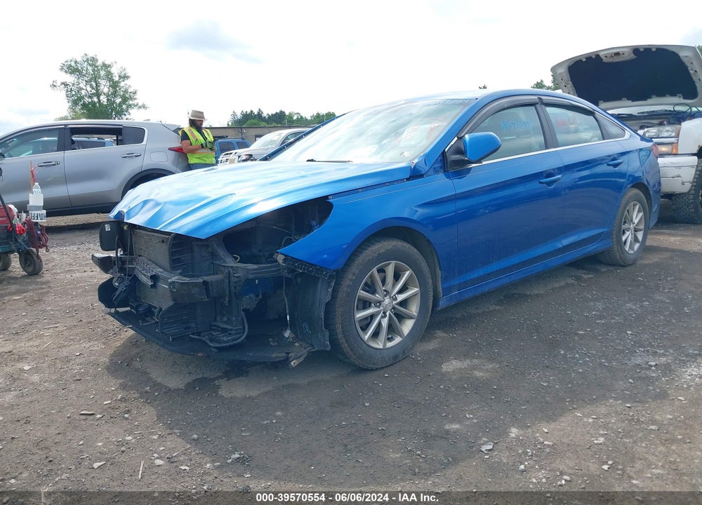 2019 HYUNDAI SONATA SE VIN: 5NPE24AF7KH744839
