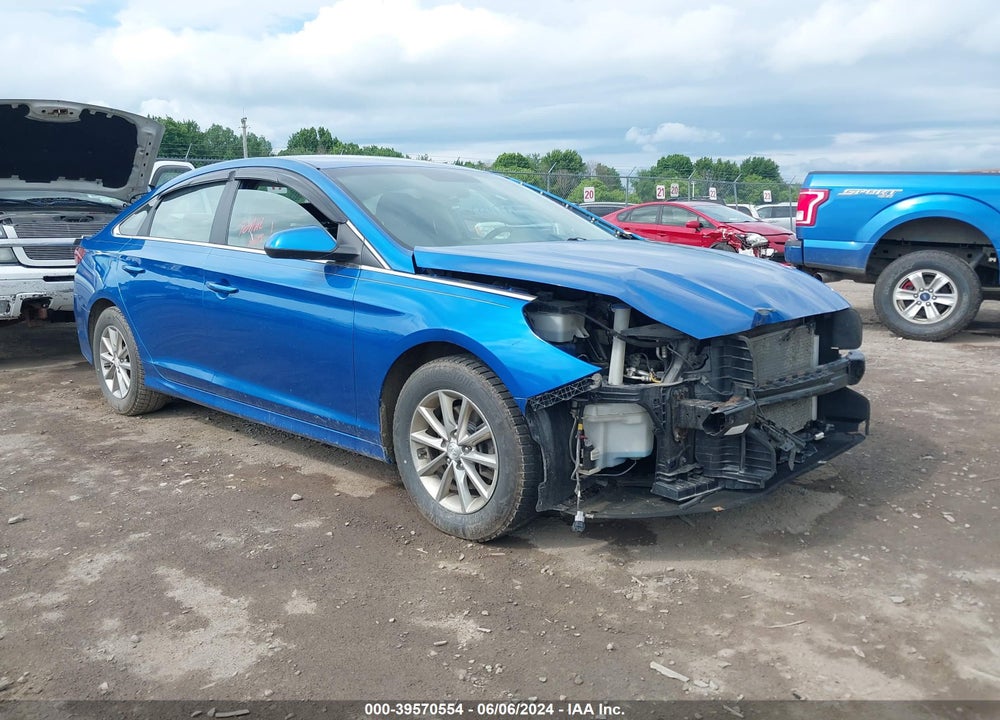 2019 HYUNDAI SONATA SE VIN: 5NPE24AF7KH744839