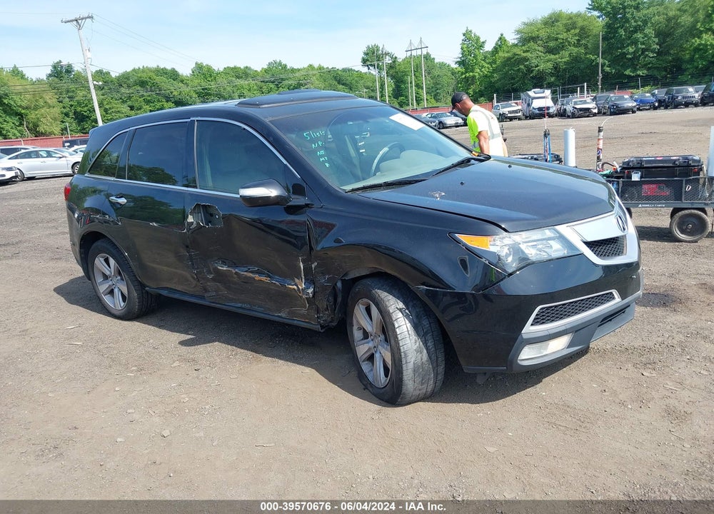 2013 ACURA MDX TECHNOLOGY PACKAGE VIN: 2HNYD2H32DH520956