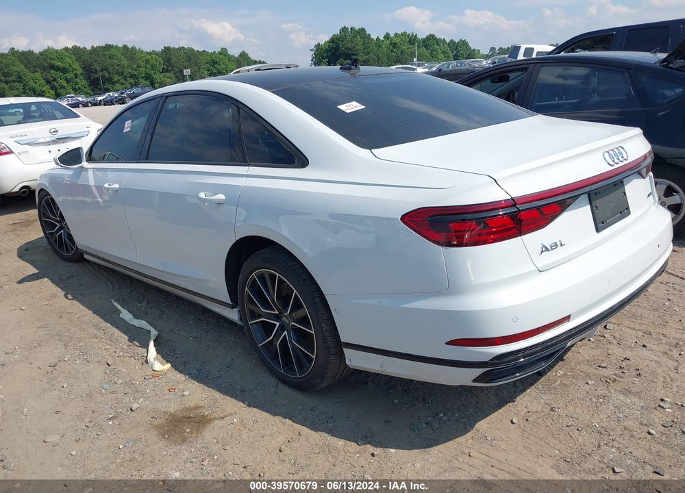 2020 AUDI A8 L 60 TFSI QUATTRO TIPTRONIC VIN: WAU8EAF85LN012169