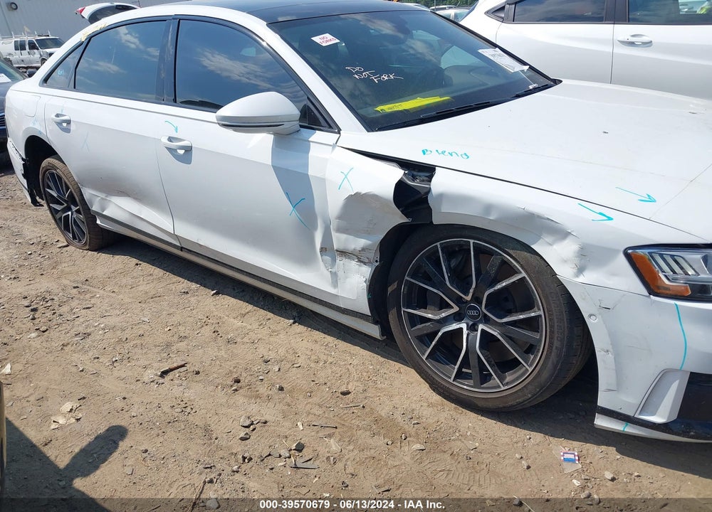 2020 AUDI A8 L 60 TFSI QUATTRO TIPTRONIC VIN: WAU8EAF85LN012169