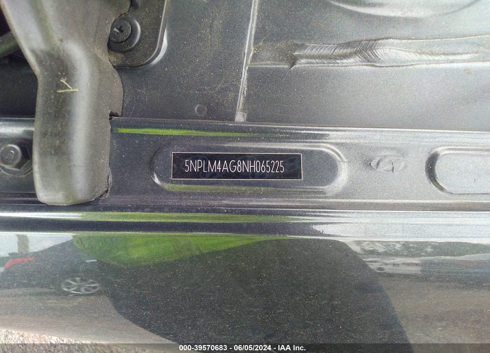 2022 HYUNDAI ELANTRA SEL VIN: 5NPLM4AG8NH065225