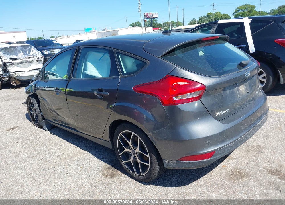 2018 FORD FOCUS SEL VIN: 1FADP3M22JL314796