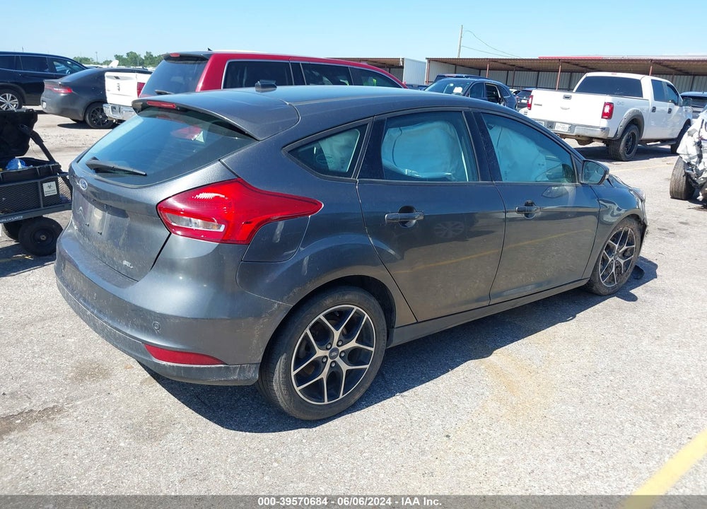 2018 FORD FOCUS SEL VIN: 1FADP3M22JL314796