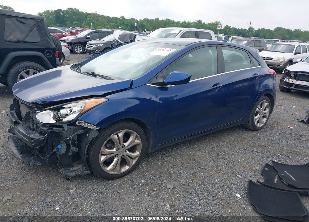 2013 HYUNDAI ELANTRA GT VIN: KMHD35LE0DU081492