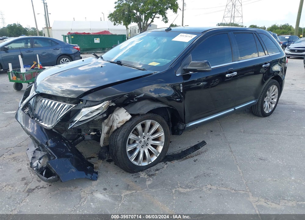 2013 LINCOLN MKX VIN: 2LMDJ6JK9DBL26000