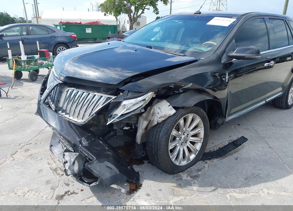 2013 LINCOLN MKX VIN: 2LMDJ6JK9DBL26000