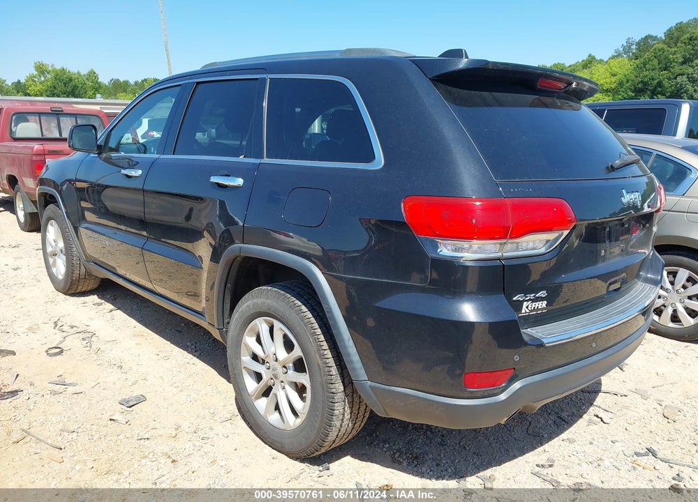 2014 JEEP GRAND CHEROKEE LIMITED VIN: 1C4RJFBG3EC280097