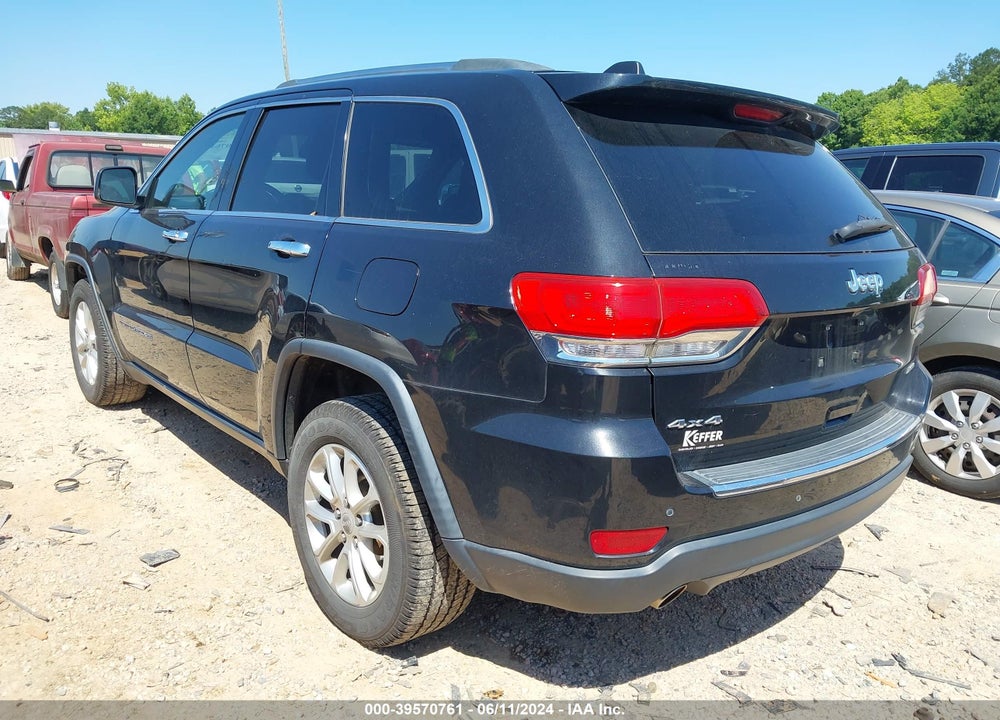 2014 JEEP GRAND CHEROKEE LIMITED VIN: 1C4RJFBG3EC280097