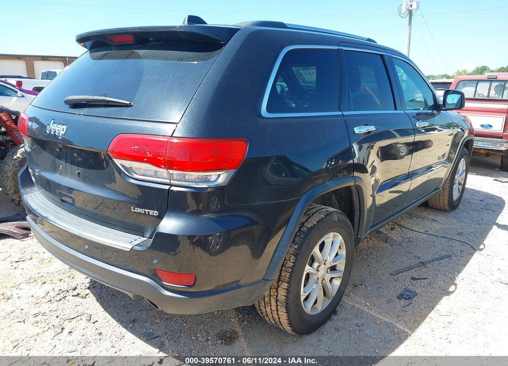 2014 JEEP GRAND CHEROKEE LIMITED VIN: 1C4RJFBG3EC280097