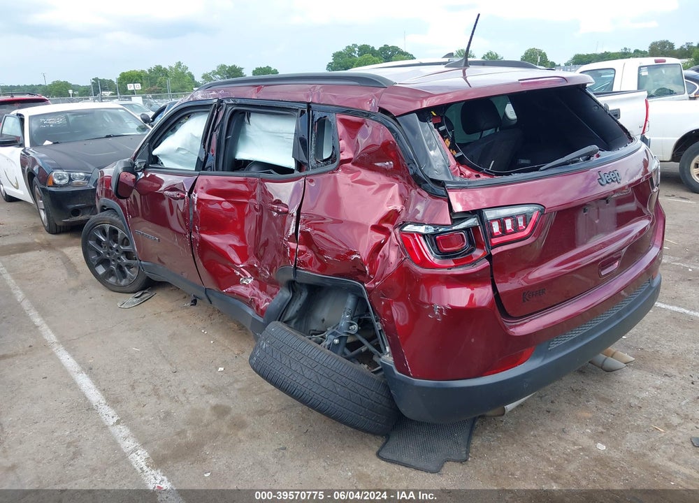 2021 JEEP COMPASS 80TH ANNIVERSARY FWD VIN: 3C4NJCEB2MT570881