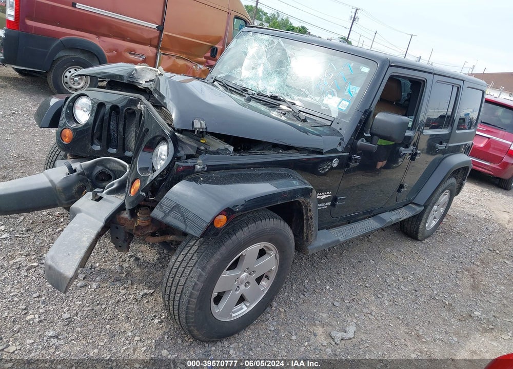 2011 JEEP WRANGLER UNLIMITED SAHARA VIN: 1J4BA5H1XBL585505