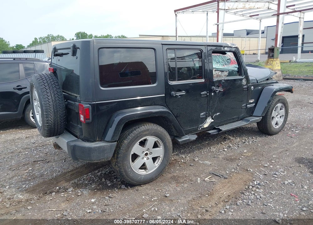 2011 JEEP WRANGLER UNLIMITED SAHARA VIN: 1J4BA5H1XBL585505