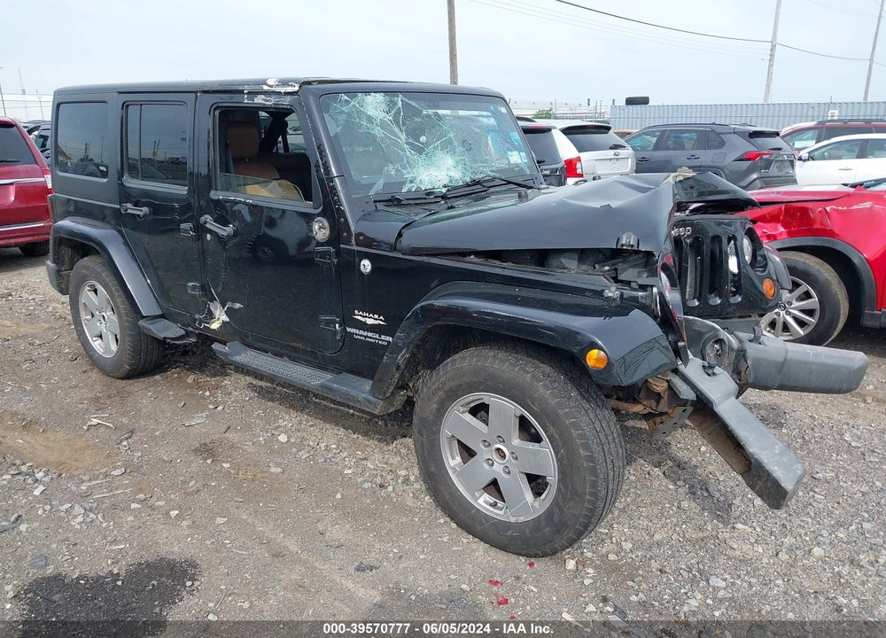 2011 JEEP WRANGLER UNLIMITED SAHARA VIN: 1J4BA5H1XBL585505
