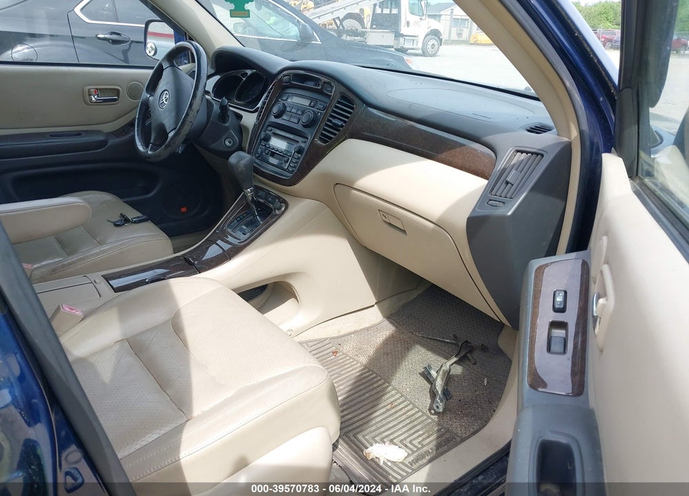2002 TOYOTA HIGHLANDER LIMITED V6 VIN: JTEHF21A320060213