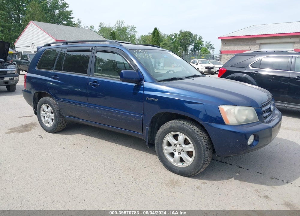 2002 TOYOTA HIGHLANDER LIMITED V6 VIN: JTEHF21A320060213