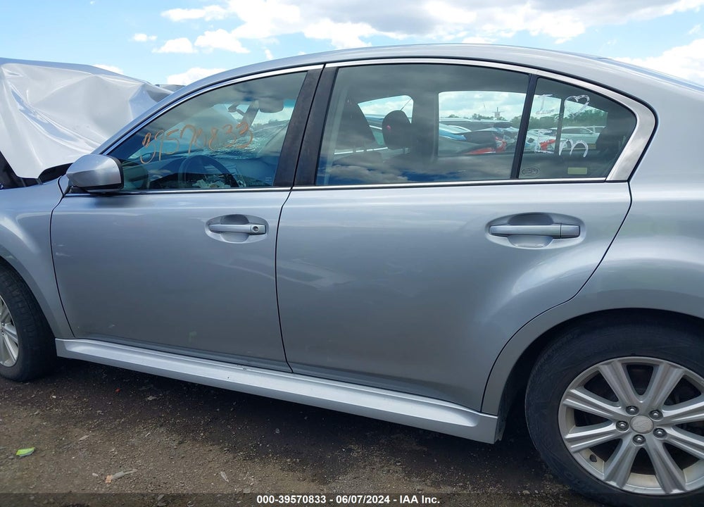 2012 SUBARU LEGACY 2.5I VIN: 4S3BMCA67C3004910