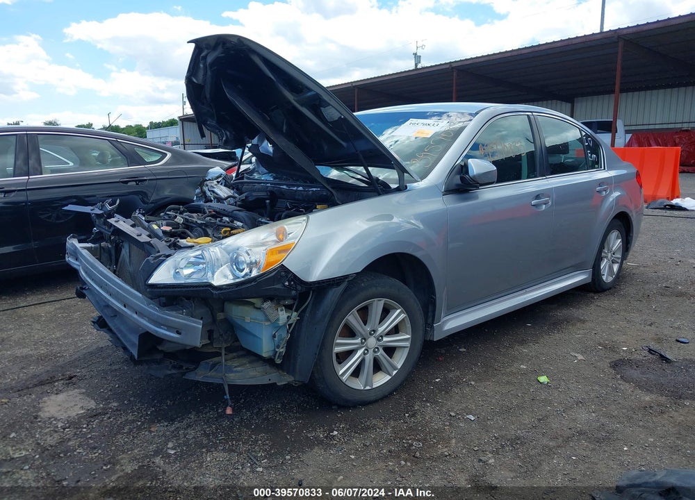 2012 SUBARU LEGACY 2.5I VIN: 4S3BMCA67C3004910