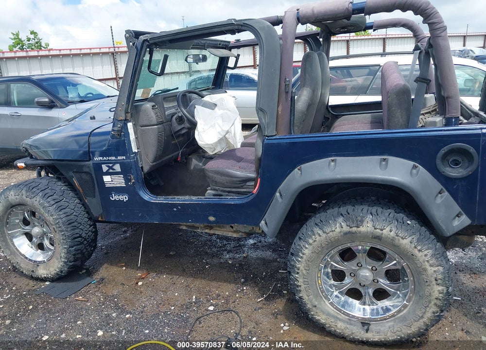 2002 JEEP WRANGLER X VIN: 1J4FA39S02P731691