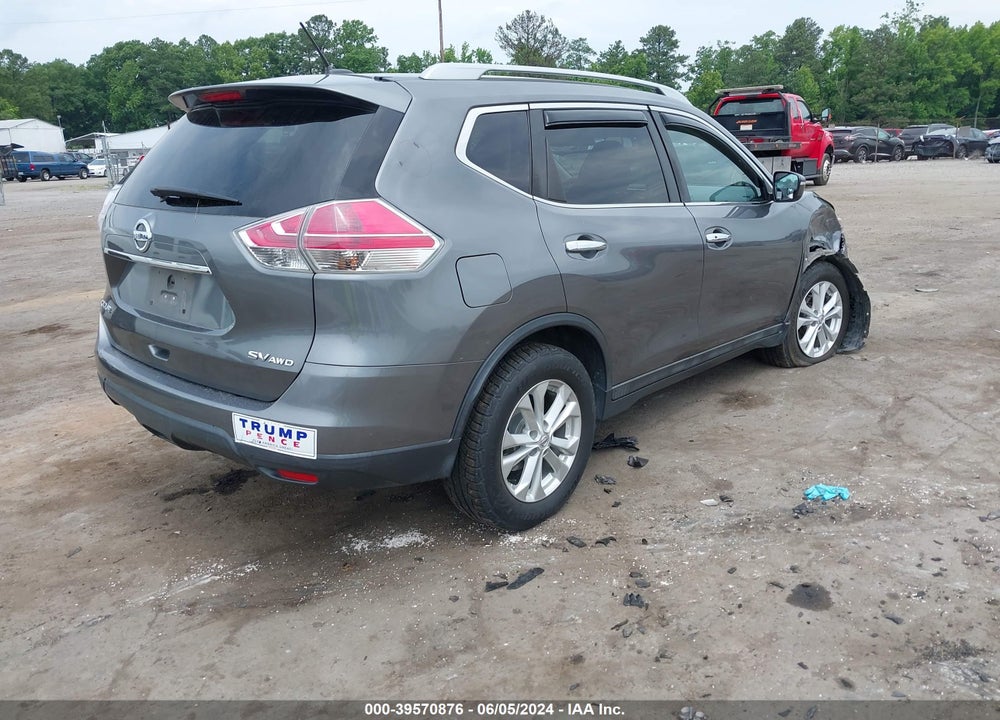 2016 NISSAN ROGUE SV VIN: 5N1AT2MV1GC815633