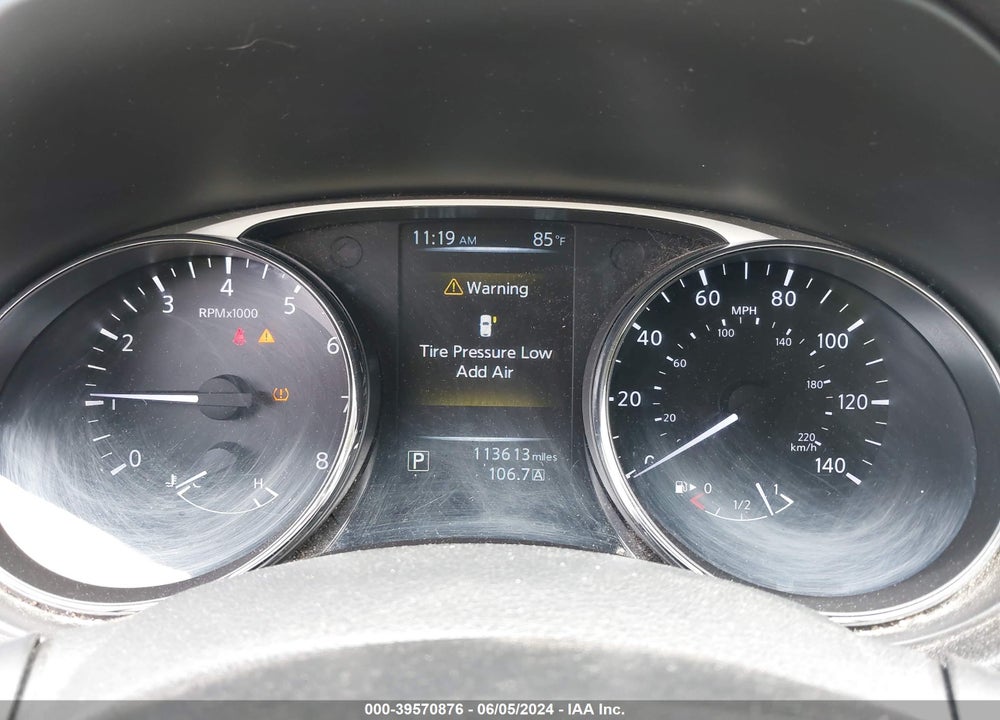 2016 NISSAN ROGUE SV VIN: 5N1AT2MV1GC815633