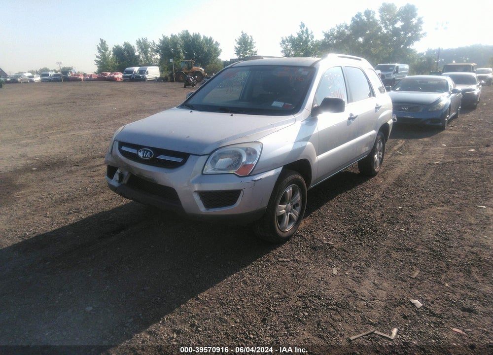 2009 KIA SPORTAGE LX VIN: KNDJF724297624124