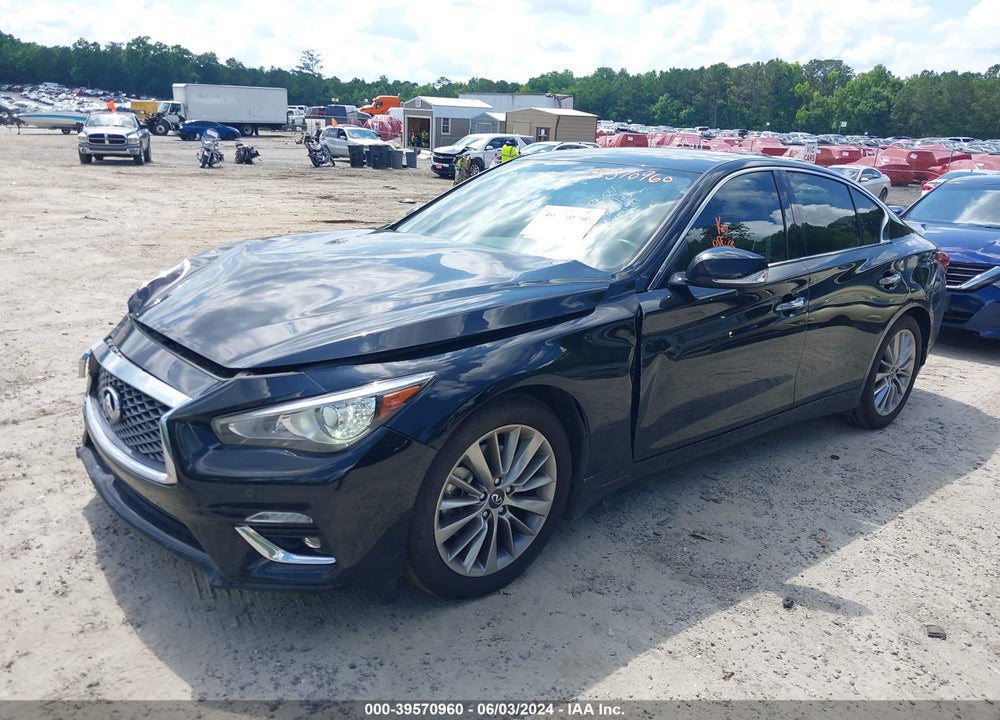 2022 INFINITI Q50 LUXE VIN: JN1EV7BP3NM310480