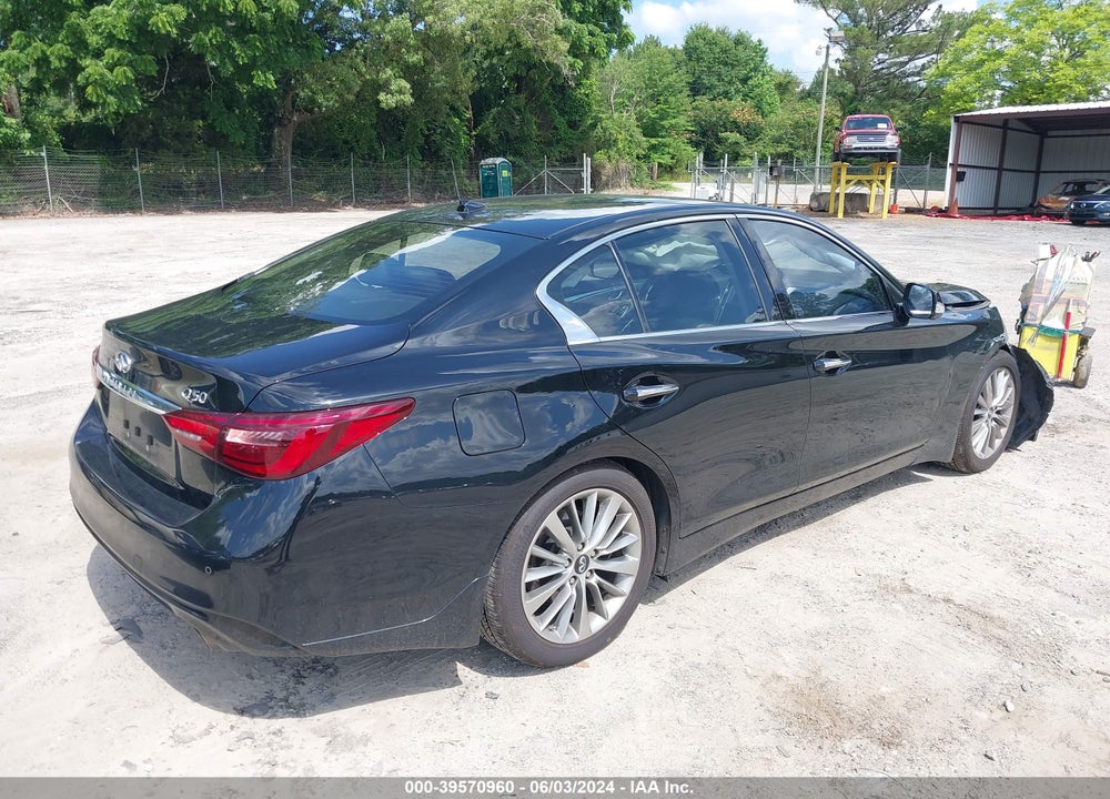2022 INFINITI Q50 LUXE VIN: JN1EV7BP3NM310480
