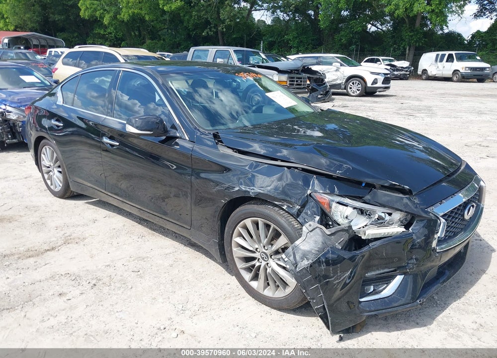 2022 INFINITI Q50 LUXE VIN: JN1EV7BP3NM310480