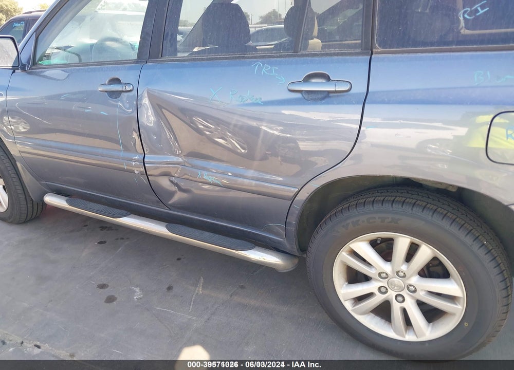 2006 TOYOTA HIGHLANDER HYBRID V6 VIN: JTEDW21A360007600