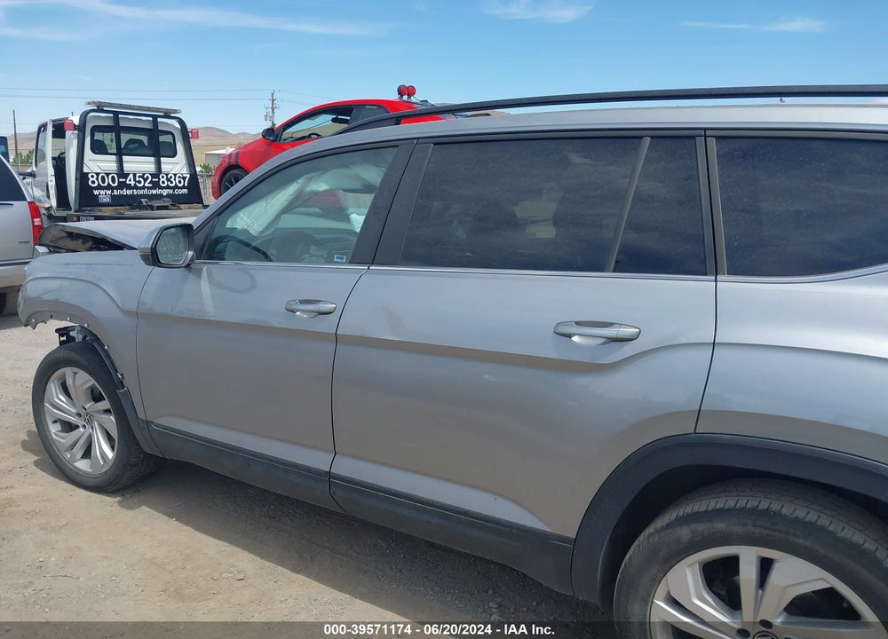 2021 VOLKSWAGEN ATLAS 3.6L V6 SE W/TECHNOLOGY VIN: 1V2JR2CA2MC537465