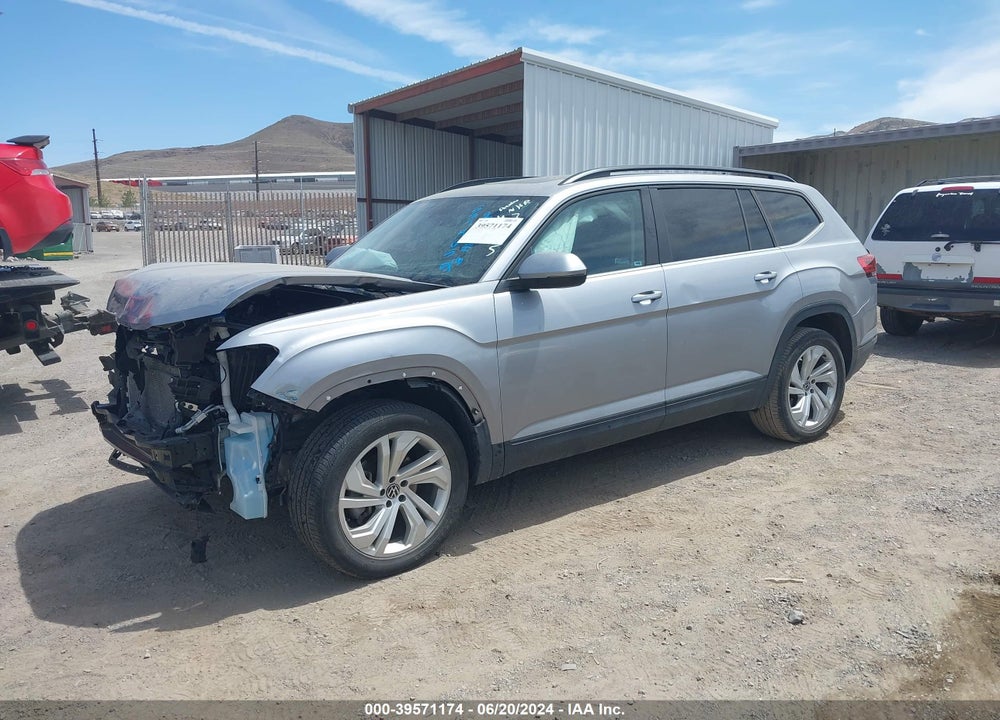 2021 VOLKSWAGEN ATLAS 3.6L V6 SE W/TECHNOLOGY VIN: 1V2JR2CA2MC537465
