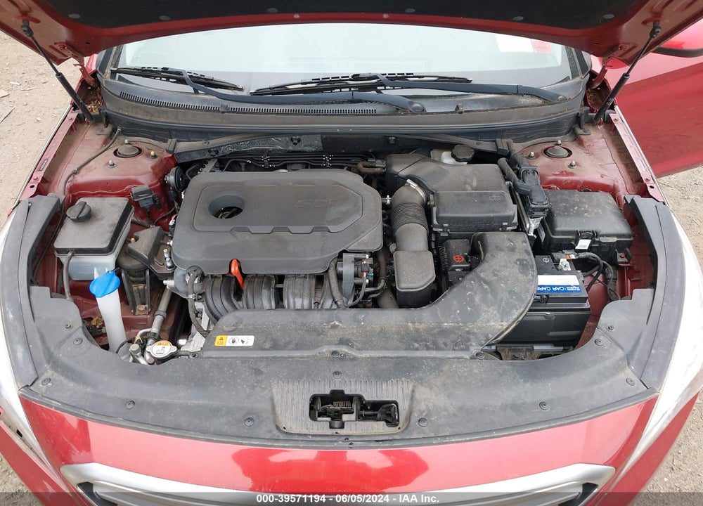 2016 HYUNDAI SONATA SE VIN: 5NPE24AFXGH297933