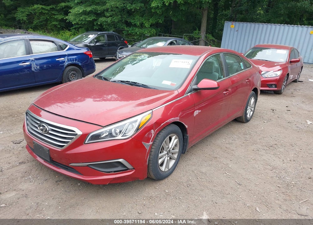 2016 HYUNDAI SONATA SE VIN: 5NPE24AFXGH297933