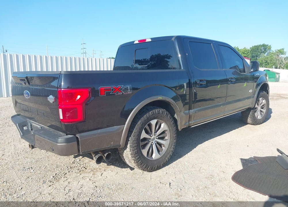 2019 FORD F-150 KING RANCH VIN: 1FTEW1E52KFD49966