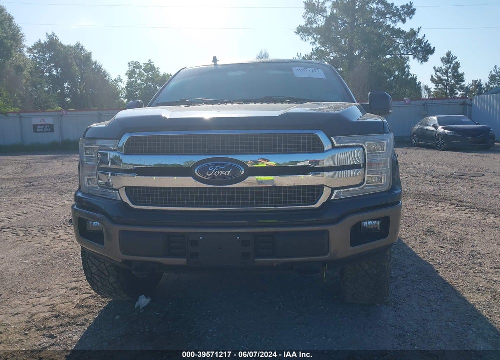 2019 FORD F-150 KING RANCH VIN: 1FTEW1E52KFD49966