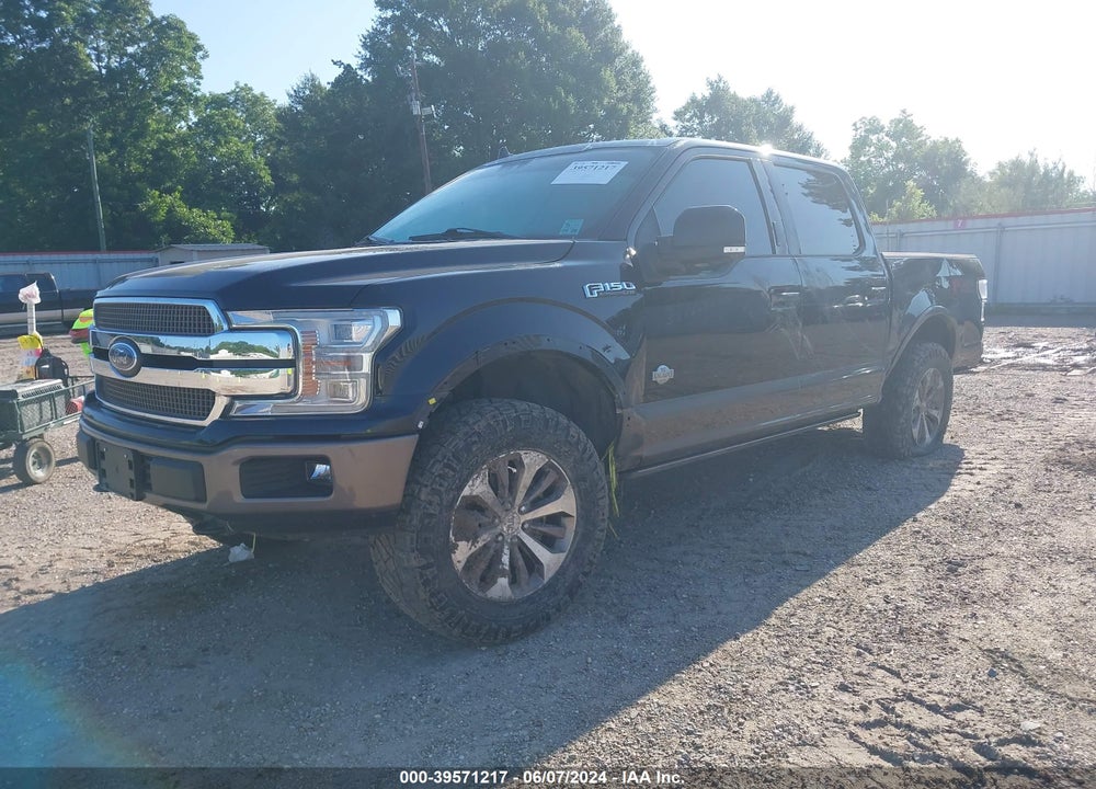 2019 FORD F-150 KING RANCH VIN: 1FTEW1E52KFD49966